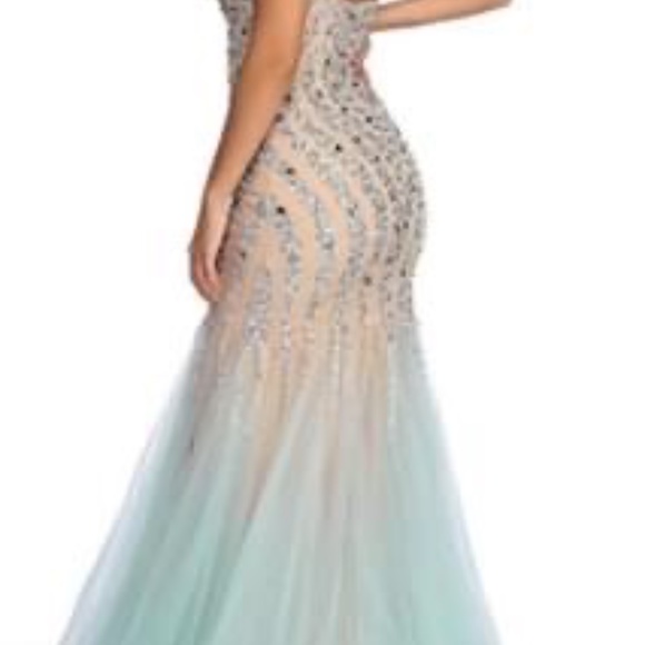 Strapless Beaded Dress - Picture 3 of 3